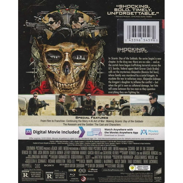 Sicario/Sicario 2 (Blu-ray) - Walmart.com