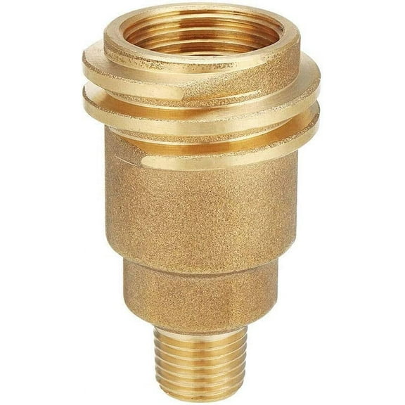 QCC1 Nut Propane Gas Fitting Hose Adapter with 1/4" Male Pipe Thread Propane Quick Connect Fittings Solid Brass Propane Adapter