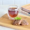 thumbnail image 3 of Paquete de 4 Vasos para Espresso, Vasos para Espresso con Aislamiento Térmico de Doble Pared, Vasos de Café de Vidrio, 3.5 Onzas YE391.408, 3 of 4