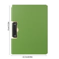 thumbnail image 3 of 100Fens A4 Punchless Clamp Binder with Metal Clips, 360 Degree Foldable Binder Clipboards with Pen Holder, Folder Binders Clip for Letter or A4 Size, 3 of 6