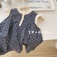 thumbnail image 1 of Vestido de niña de moda estilo occidental amor dulce algodón transpirable vestido de princesa para niños de moda, 1 of 6