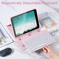 thumbnail image 4 of Keyboard Case with Keyboard for 9.7" Pad 6th Gen2018/5th Gen2017/Air 2nd Gen 2014/Pro2016, Wireless Detachable Keyboard with 7 Color Backlight, 4 of 7