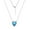 Silver G, variant on Lancharmed White Gold Plateds Necklace O Link Necklace with 10 Zirconia Gifts for Women