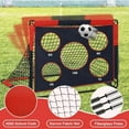 thumbnail image 5 of Children's backyard football door set, 4x3 feet portable pop-up football net, suitable for children aged 3-14 for target practice and outdoor sports games（B）, 5 of 6