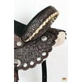 thumbnail image 6 of 15 In Flex Tree Western Horse Saddle American Leather Trail Barrel By Hilason, 6 of 7