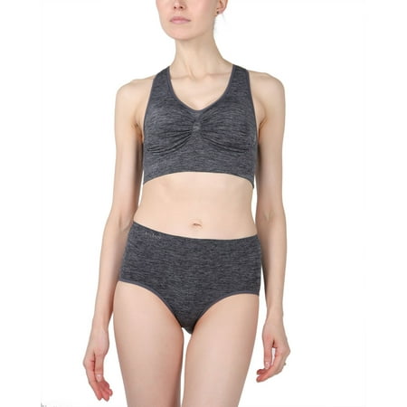 SlimMe Lleva Seamless Shaping Racerback Sports Bra - Mens - Male