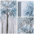 thumbnail image 6 of Empire Art Direct Winter Forest 1 Textured Metallic Hand Painted Wall Art, 36" x 36" x 1.5", Ready to hang, 6 of 6