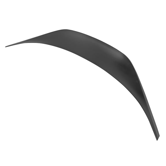Ikon Motorsports Roof Trunk Spoiler Compatible With 2022-2025 Subaru BRZ Toyota GR86 Unpainted Black ABS Plastic IKON Style Rear Window Visor Spoiler Wing TRD Style Trunk Lid Spoiler