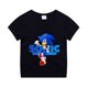 thumbnail image 3 of Camiseta con estampado de anime de Sonics para niños, bonita camiseta de algodón de verano para niños, camiseta informal de dibujos animados para niños, ropa de manga corta, camiseta de moda, regalo, 3 of 5