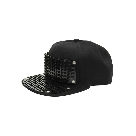 Bricky Blocks Black Snapback Hat
