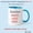 Blue A, variant on Personalised Your Photo Mug, Custom NAME IMAGE Cup,Customize Coffee Mugs, Tea Cups, Mothers' day, Fathers' day Wedding Gift