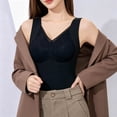 thumbnail image 2 of PBFRDSJ Women's Lace Camisole Tank Top Seamless Tummy Control Compression Shapewear Camisoles V Neck Ribbed Slim Fitted Tops, 2 of 5
