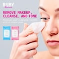thumbnail image 5 of Ruby Kisses Makeup Remover Wipes, Daily Facial Cleanser Towelettes for Waterproof Makeup, Micellar Face Cleansing Wipes for Sensitive Skin, Hydrating & Refreshing, 35 Count (Collagen), 5 of 5