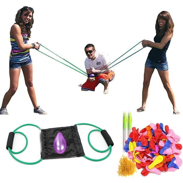 Water Balloon Launcher 300 Yard Snowball Balloon Slingshot Trebuchet