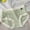 Green, variant on Xucatan 2 Pcs Ladies Underwear Panties Breathable Ice Silk Underwear, Mid Waist Seamless Panties, Cooling Comfort Fit