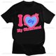 thumbnail image 4 of Camiseta con estampado personalizado para hombre y mujer, ropa de calle de algodón con imagen personalizada, I Love My Boyfriend y Girlfriend, 4 of 5