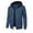#Navy, variant on DPTALR Men's Solid Color Long Sleeve Hooded Zipper Cardigan Knitted Top Jacket,Black,L