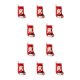 thumbnail image 2 of Moyic Christmas Sock Party Xmas Tree Fireplace Window Decoration Snack Reusable Candy Ornament Gift Photography Pendant Bag Anciano 10Conjunto, 2 of 6