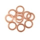 thumbnail image 1 of 10Pcs Arandela de Cobre círculo de Junta de Sellado Plana para Coche de 14x20x1,5mm, 1 of 1
