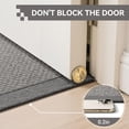 thumbnail image 4 of QiCaiJia Hallway Runner Rug 2x3 ft Gray Jute Like Kitchen Runner Mat Rugs Non Slip, Woven Soft Entryway Farmhouse Runner Boho Floor Carpet for Indoor Laundry Hall Backdoor Bedroom Living Room, 4 of 8