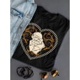 thumbnail image 3 of Heart Mother And Baby Shaped T-Shirt Women -Image by Shutterstock, Female XX-Large, 3 of 4