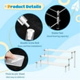 thumbnail image 4 of Acrylic Riser Display Shelf, Tabletop 3-Tier Display Riser Organizer, Countertop Display Stand, Large Showing Shelf for Display Cupcake/Perfume/Makeup Collection, 4 of 7