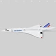 thumbnail image 6 of PRIYAL 1/400 Scale Concorde Airplane Model Prebuilt Diecast Aircraft Miniature Kit Airplane for Air France Metal Model for Adults Collection or Gift, 6 of 7