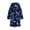 Navy, variant on Gift TIMIFIS Kids Robe Boys Girls Solid Hooded Fleece Sleep Robe Toddler Soft Fuzzy Bathrobe (2 Toddler-16 Years) Variety of Colors - Spring/Summer
