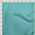thumbnail image 3 of oneOone Cotton Silk Fabric Serpentine Stripe Print Fabric By Yard 42 Inch Wide, 3 of 4
