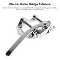thumbnail image 3 of Guitar Tremolo Bridge Tailpiece, Electric Guitar Bridge Tailpiece Metal Jazz Decorative With Small Rocking Rod For Party, 3 of 8