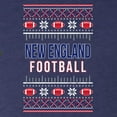 thumbnail image 6 of Wild Bobby City of New England NE American Football Fantasy Fan Sports Women Tri-Blend Racerback Tank Top, Vintage Navy, X-Large, 6 of 6