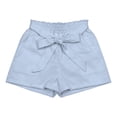thumbnail image 6 of Lullu Girls High Waist Shorts Summer Casual Loose Shorts with Belt Pockets, Sizes 4-14, 6 of 7