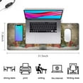 thumbnail image 5 of Big Mouse Pad,Funny Christmas Rectangle Non-Slip Rubber Base Mousepad for Laptop Office Mouse Mat for Gaming Wireless Mouse (31.5x11.8in), 5 of 7