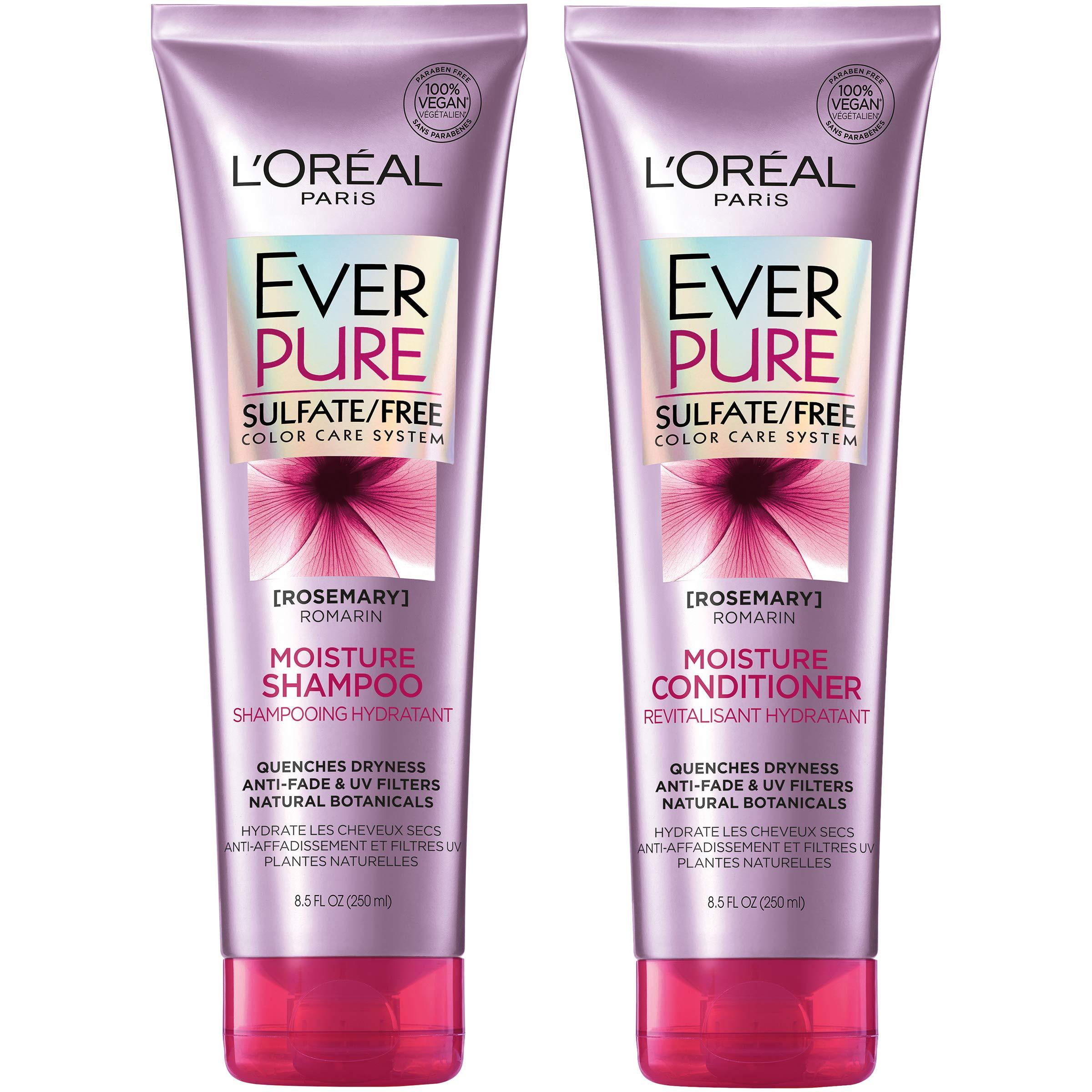 L Or al Paris Hair Care EverPure Moisture Sulfate Free Shampoo L Or al Paris Hair Care EverPure Moisture Sulfate Free Shampoo