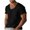 Black, variant on Men’s Short Sleeve Pocket T-Shirt Casual Collared Top Everyday Wear