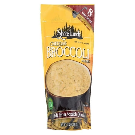 Shore Lunch Cheddar Broccoli Soup Mix, 11.0 oz