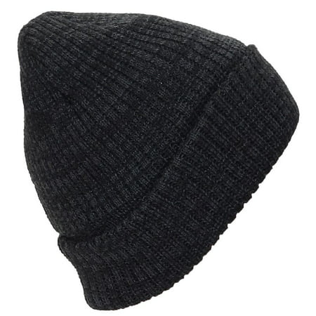 Best Winter Hats Adult 2 Tone Color Thick W/Fleece Lined Cuffed Winter Hat (One Size) -