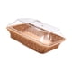 thumbnail image 5 of Cesta de pan, soporte de cesta de mimbre de imitación, cesta para servir alimentos a prueba de polvo, cesta de frutas tejida a mano para escritorio, medio, 5 of 8