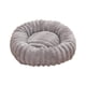 thumbnail image 3 of Cama relajante para perros con base antideslizante, redonda y de felpa, para gatos, perros pequeños y gatitos. Gris 50cm, 3 of 9