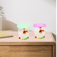 thumbnail image 5 of 12 vasos transparentes para teñir arreglos florales, modernos y duraderos para medusas y bettas (color aleatorio)., 5 of 5