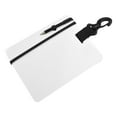 Underwater Scuba Diving Gear Writing Slate Communication Logs Board
