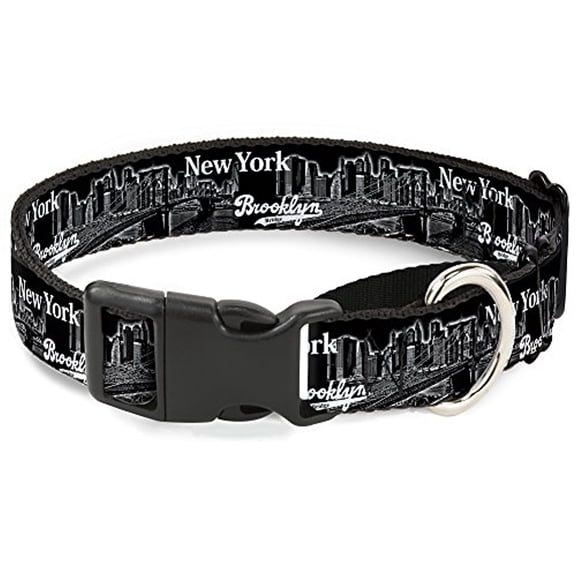 buckle-down brooklyn new york martingale dog collar