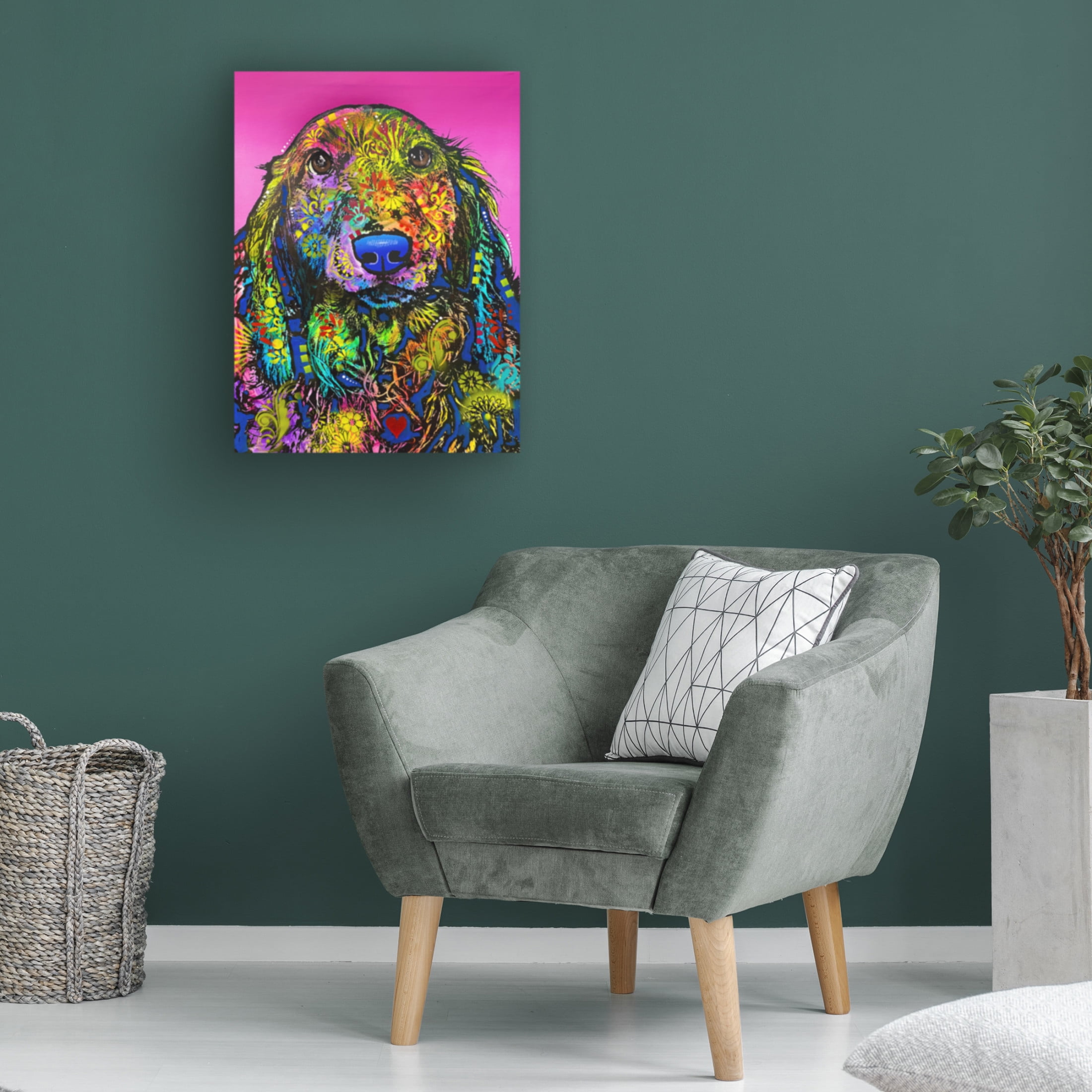 Canvas Wall Art - Dean Russo 'Do You Really Mean It' Wall Art for Living Room, Bedroom, or Office Décor by Trademark Fine Art - 18 x 24 Inches