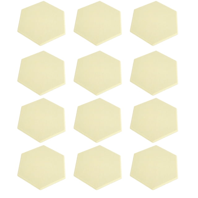 12Pcs Sound Absorption Board,Wall Soundproof Enclosure,Adhesive Acoustic Panels
