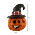 thumbnail image 2 of Twinkseal Halloween Ghost Ornament Spooky Halloween Ornament Set Ghost Mummy Pumpkin Candle Tombstone Resin Crafts for Holiday Desktop Decor Party Supplies, 2 of 8