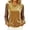 Gold, variant on Going Out Tops For Women Solid Color Elegant Velvet Patchwork Mesh Long Sleeve Crew Neck Top Shirt For A Romantic Evening Look Womens Tops Dressy Casual