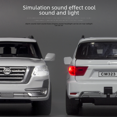 thumbnail image 5 of Simulación 1/32 Nissan Patrol Modelo de coche de aleación Adornos con acustóptico Coche de juguete para niños, 5 of 5