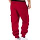 thumbnail image 5 of Pantalones cargo rectos para hombre: cintura ajustable, múltiples bolsillos, tejido elástico. Pantalones duraderos para actividades al aire libre., 5 of 8