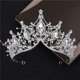 thumbnail image 1 of Silver Crown For Women Baroque Queen Crown And Tiara For Women Crystal Headband Mermaid Crown Princess Tiaras Hair Accessories For Bride Party Bridesm, 1 of 4