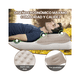 thumbnail image 2 of Cama Colchón Matrimonial Inflable Camping 2 Plazas Almohadas Ml Beige, 2 of 5